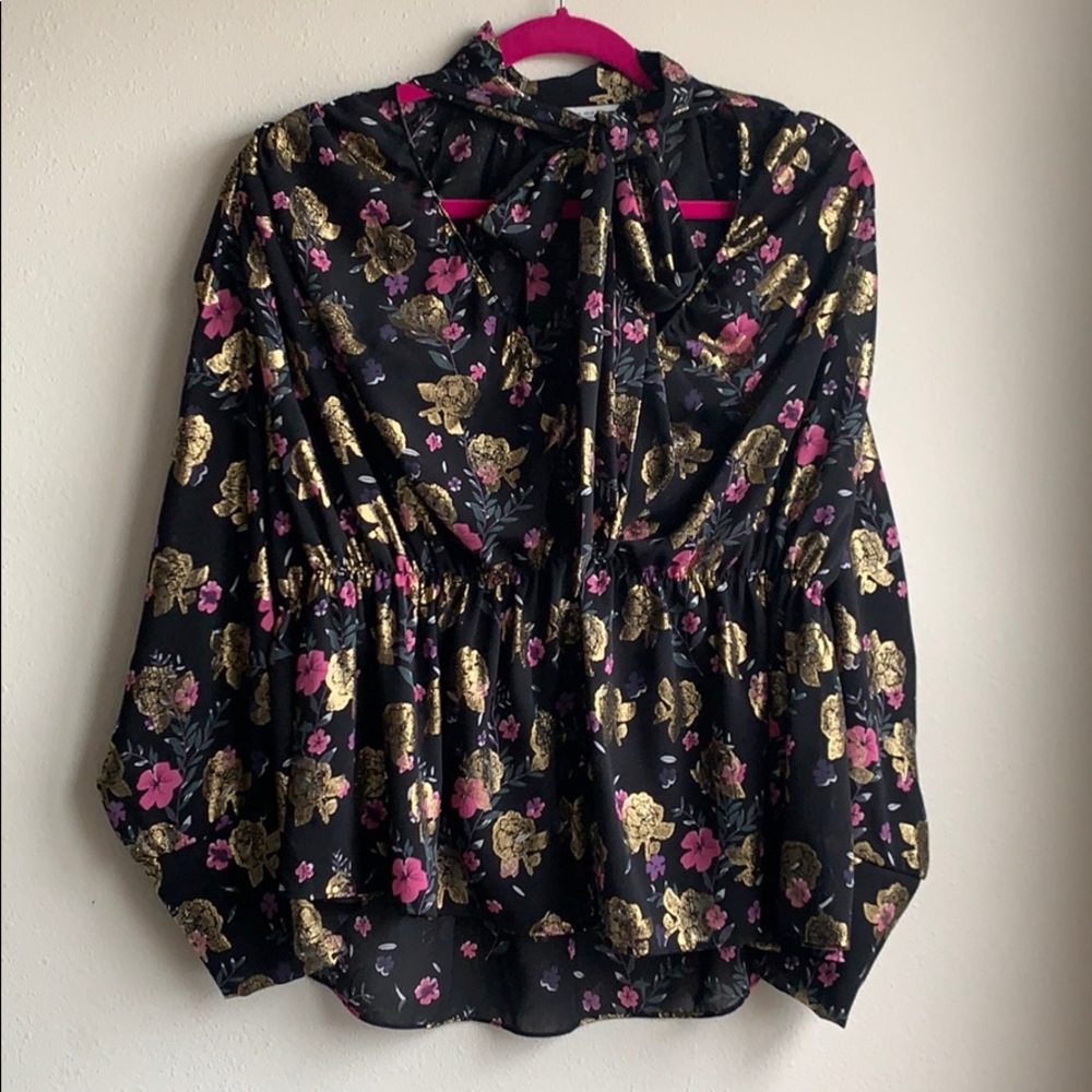 Zara peplum Blouse